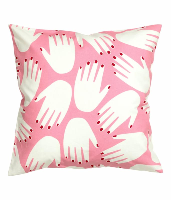 ροζ διακοσμητικά είδη online HundM Home Sale μαξιλαροθήκες διακοσμητικές μαξιλάρες