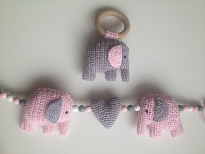 βελονάκι ροζ ελέφαντα amigurumi οδηγίες μόνοι σας
