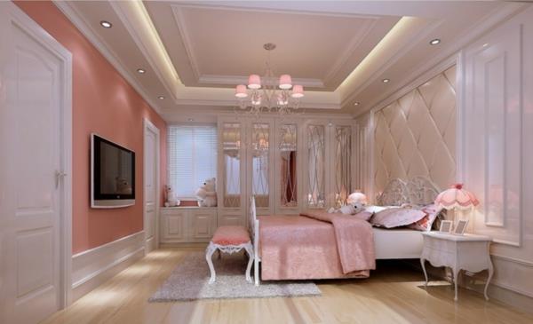 ροζ υπνοδωμάτιο πολυτελή αίγλη
