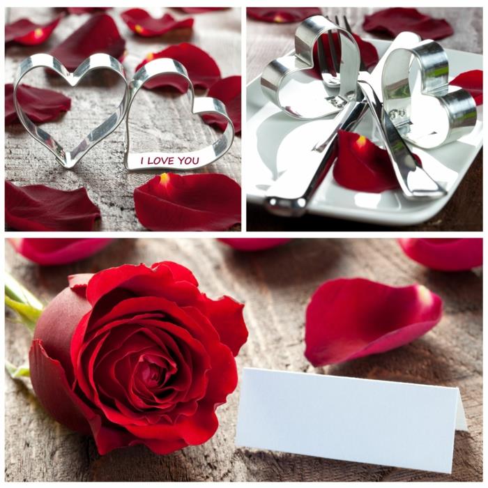 κόκκινα τριαντάφυλλα διακοσμήσεις τραπέζι γιορτή επέτειο γάμου