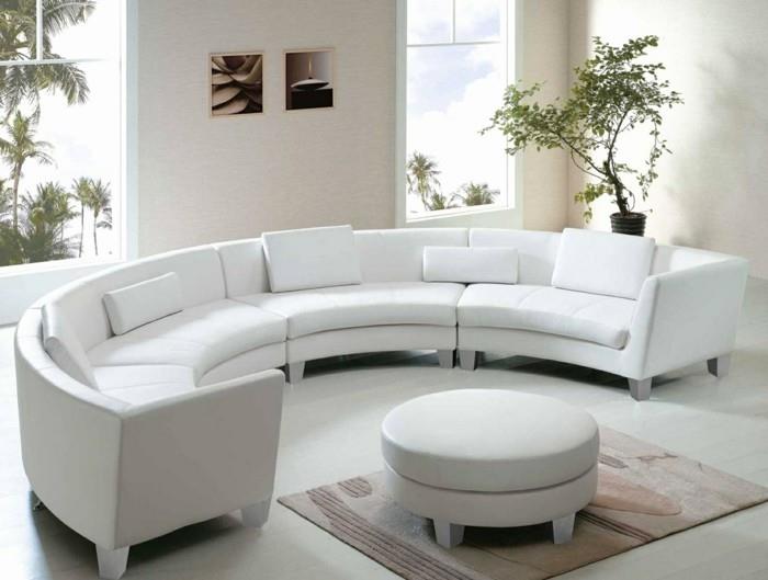 Καναπές ημικύκλιου Υπέροχος καναπές με μισό κύκλο, μοντέρνος καμπυλωτός καναπές και καναπέδες milo baughman