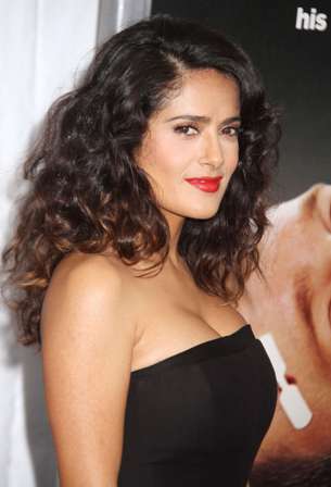 Salma Hayek Grožio patarimai akims