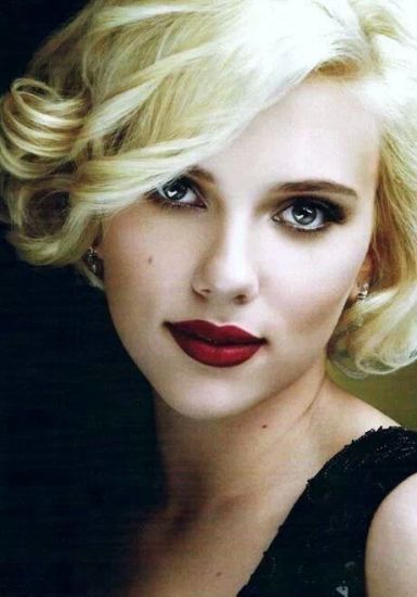 Scarlett Johanssons makiažas