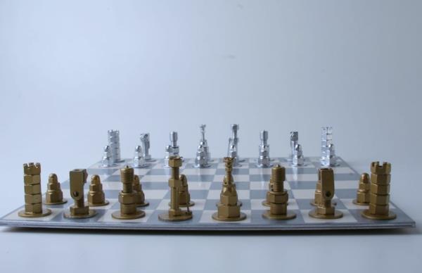 κομμάτια σκάκι παίζουν σκάκι diy έργο