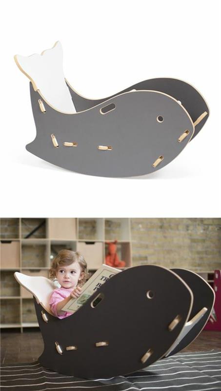 κουνιστές καρέκλες σχεδιάζουν παιδικά δωμάτια διακοσμώντας παιδικά έπιπλα φάλαινες κουνιστή καρέκλα