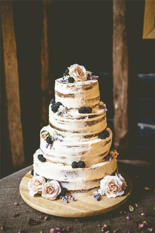 γαμήλια τούρτα γάμου αχυρώνα