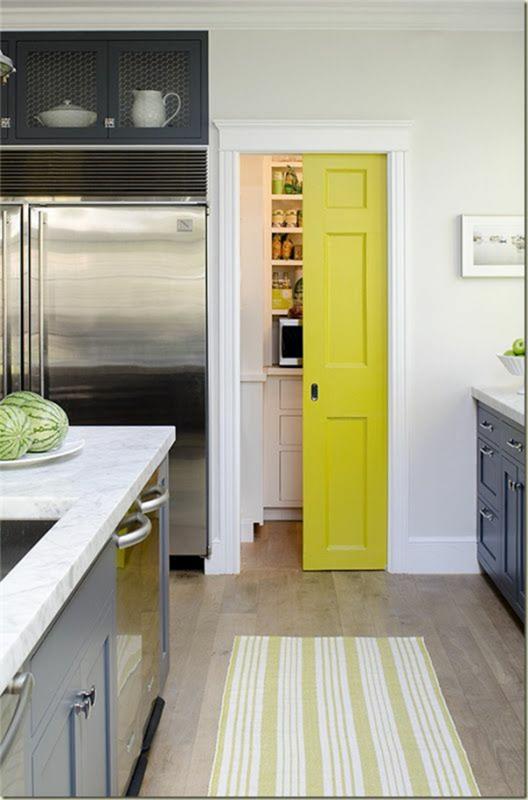 Φτιάξτε μόνοι σας συρόμενες πόρτες κίτρινο χρώμα