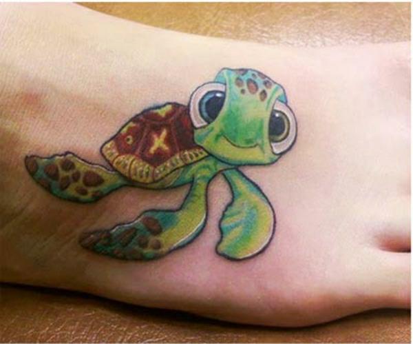 ιδέες τατουάζ χελώνα τατουάζ ποδιών