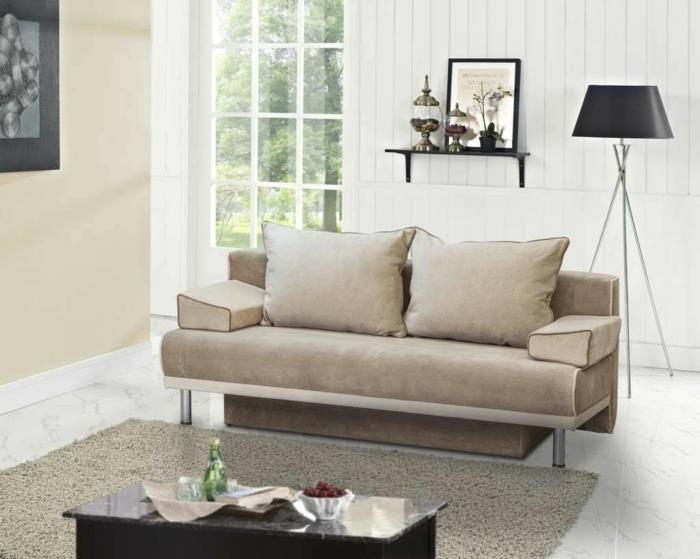 καναπέδες -κρεβάτια κομψές ιδέες για το σαλόνι