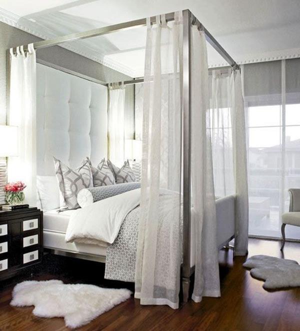 κρεβατοκάμαρα σχεδιασμός κρεβατιού διακοσμητικά χαλιά ρίχνουν μαξιλάρια