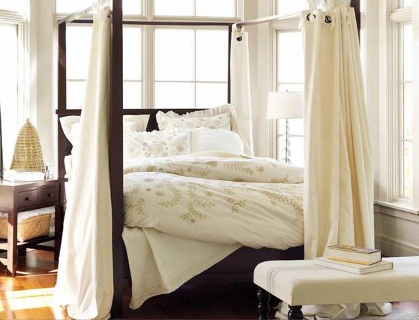 υπνοδωμάτιο σχεδιασμός κρεβάτι θόλος όμορφες ιδέες διακόσμησης