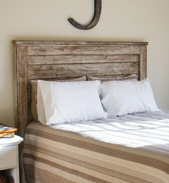 ιδέες διαβίωσης υπνοδωμάτιο ξύλινο κεφαλάρι υπνοδωμάτιο δημιουργούν ιδέες