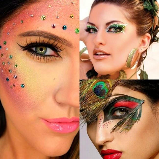 make up καρναβάλι make up ιδέες πρόσωπο