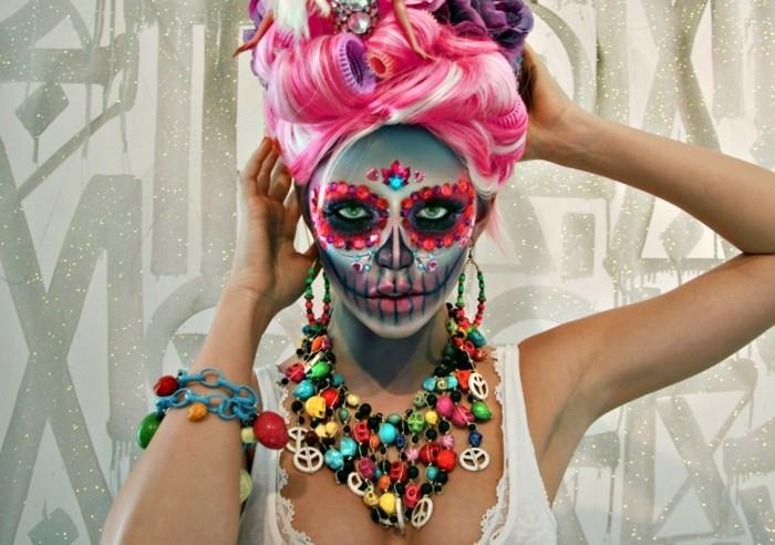 συμβουλές μακιγιάζ καρναβάλι ελκυστικές ιδέες γυναίκες