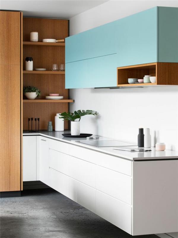 όμορφες κουζίνες εικόνες ιδέες σχεδιασμού κουζίνας ξύλινα έπιπλα κουζίνας