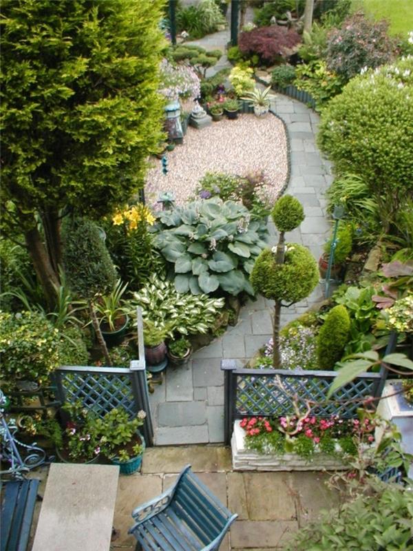 όμορφοι κήποι σχεδιασμός κήπου με χώρους κήπου