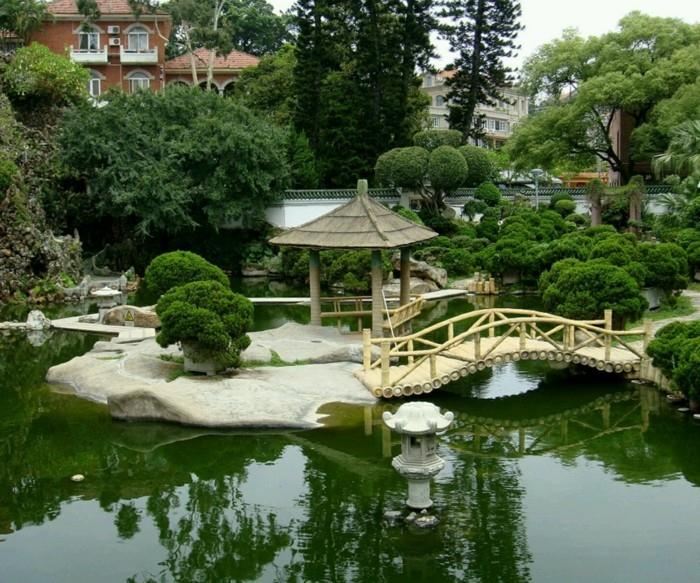 όμορφοι κήποι σχεδιασμός ιαπωνικού κήπου