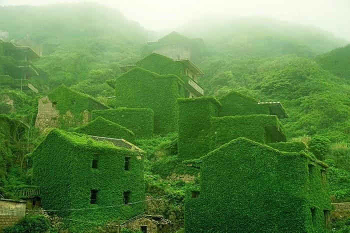 όμορφοι ταξιδιωτικοί προορισμοί gouqi χωριό Κίνα