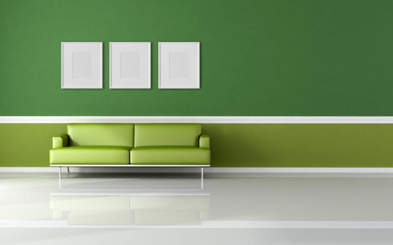 ανακατέψτε όμορφα χρώματα τοίχων σαλόνι χρώμα τοίχου πράσινο μοντέρνα χρώματα