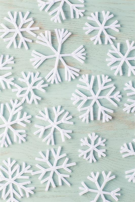 Φτιάξτε κρύσταλλα χιονιού με ένα καθαριστικό σωλήνων