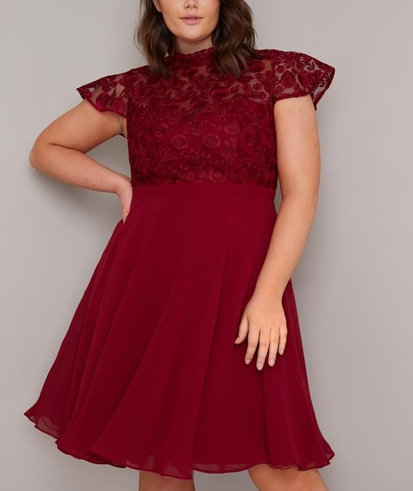 όμορφο κόκκινο φόρεμα - maxi φορέματα
