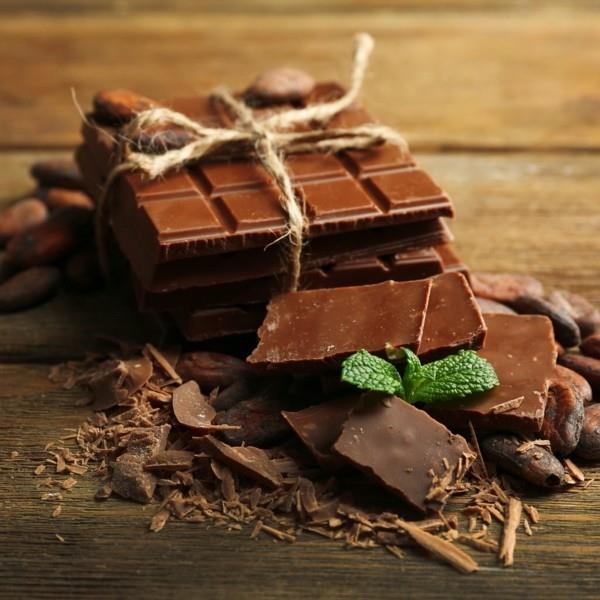 σοκολάτα με μέντα υγιεινά τρόφιμα