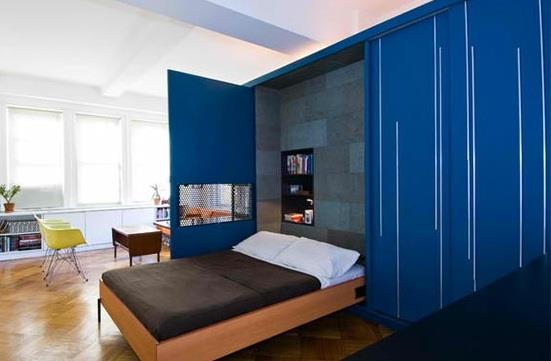 τοίχο ντουλαπιού πτυσσόμενο κρεβάτι τοίχο κρεβάτι κρεβάτι ντουλάπι μπλε