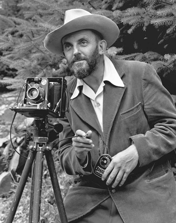 ασπρόμαυρη φωτογραφία ansel adams φωτογράφος