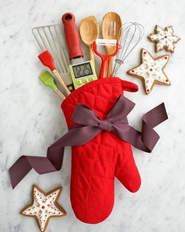 σπιτικά χριστουγεννιάτικα δώρα γάντια κουζίνας