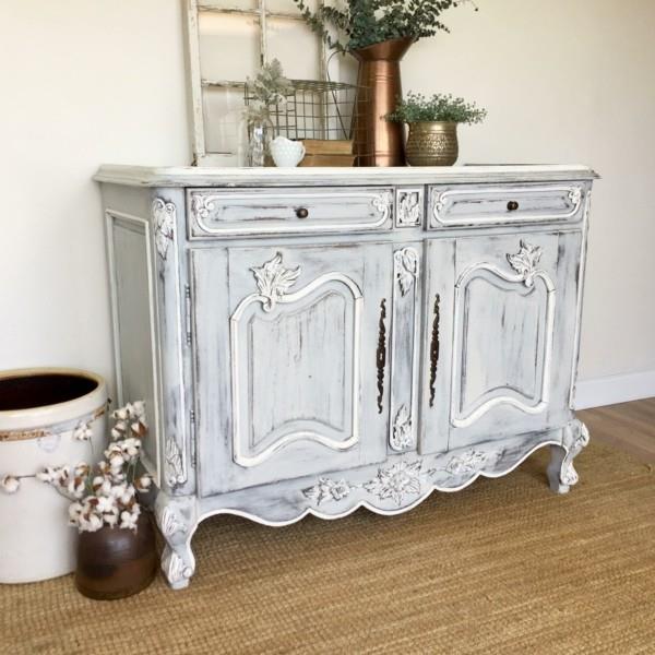 shabby chic μόνοι σου φτιάξε ασυνήθιστες ιδέες diy λευκή vintage ντουλάπα