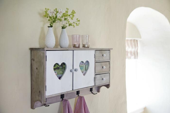 Shabby chic φτιάξτε μόνοι σας ιδέες διακόσμησης τοίχων επίπλων