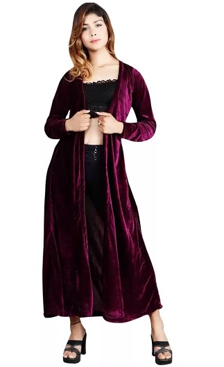 Velvet Partywear Shrug