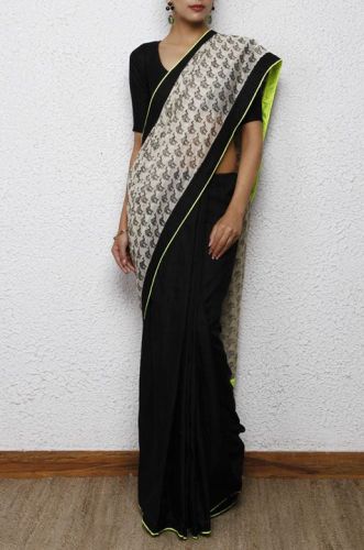 „Simpleton Silk Cotton Saree“