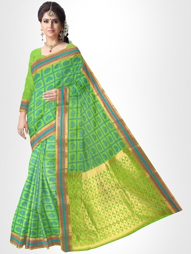 Fancy Silk Cotton Saree