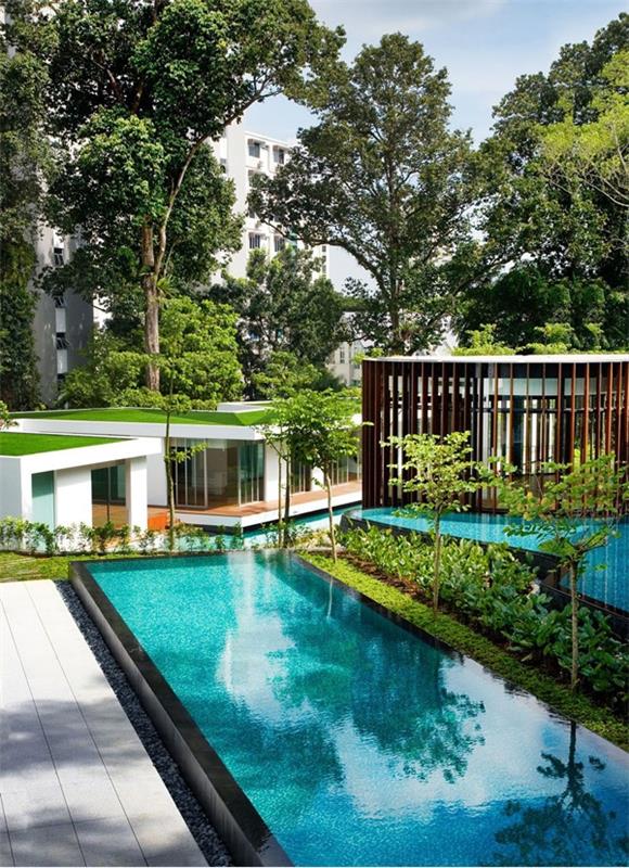 singapore screen house k2ld σύγχρονο σπίτι βιώσιμη αρχιτεκτονική πισίνα