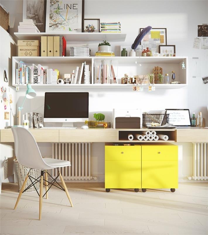 Σκανδιναβική διαβίωση Δημιουργήστε την αίθουσα μελέτης σας Δημιουργήστε έπιπλα γραφείου με σκανδιναβικό τρόπο