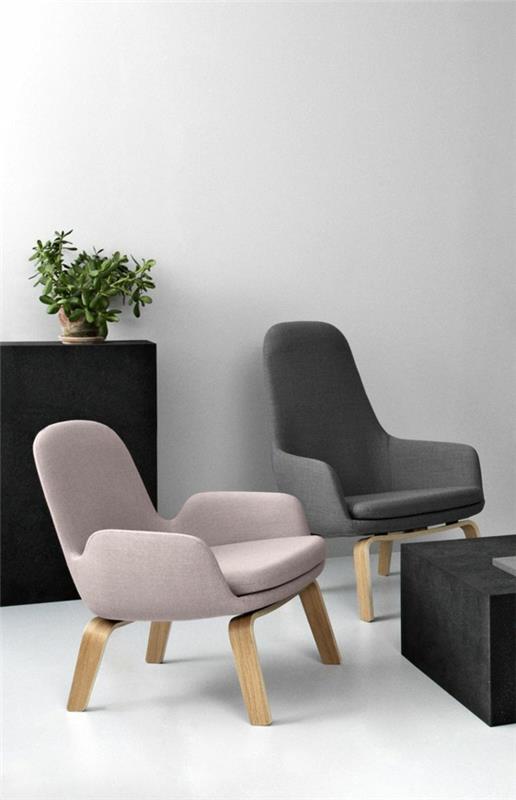 Σκανδιναβικές καρέκλες σχεδιαστών επίπλων Normann Copenhagen