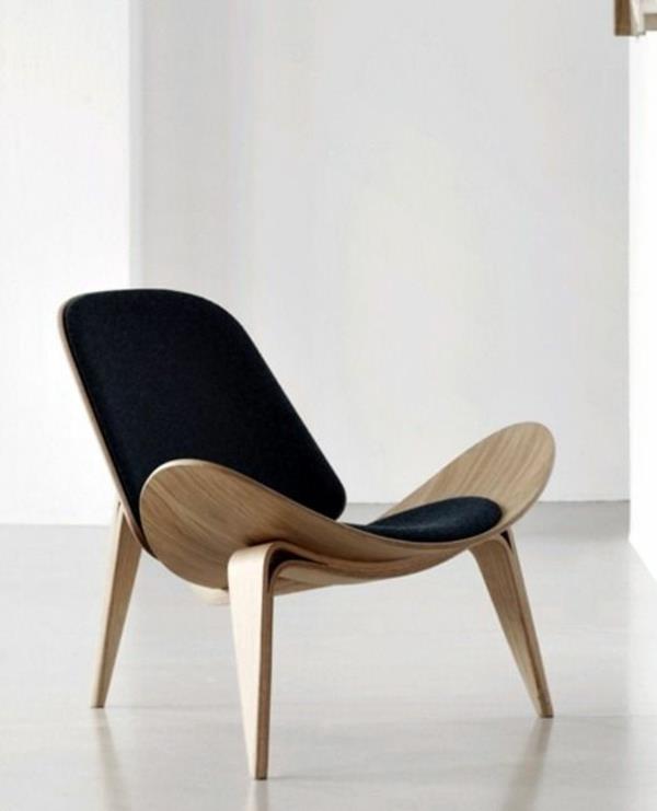 σκανδιναβικά έπιπλα σχεδιασμός ξύλινη καρέκλα σκανδιναβικά αξεσουάρ σπιτιού
