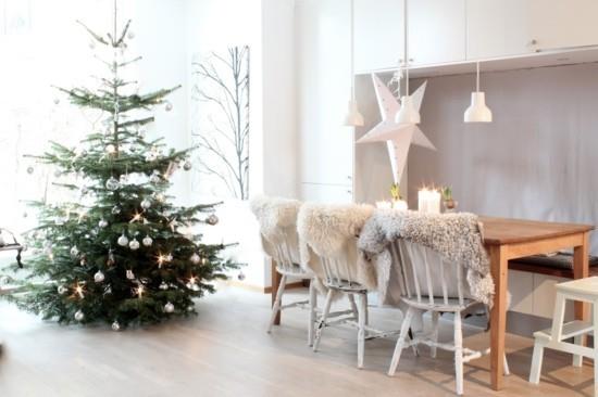 σκανδιναβικές χριστουγεννιάτικες διακοσμήσεις διακοσμήσεις τραπεζιού χριστουγεννιάτικων δέντρων