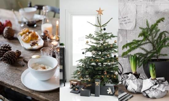 σκανδιναβικές χριστουγεννιάτικες διακοσμήσεις χριστουγεννιάτικο brunch