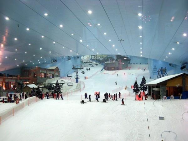 χριστουγεννιάτικες διακοπές σκι Ντουμπάι άλλαξαν μέγεθος