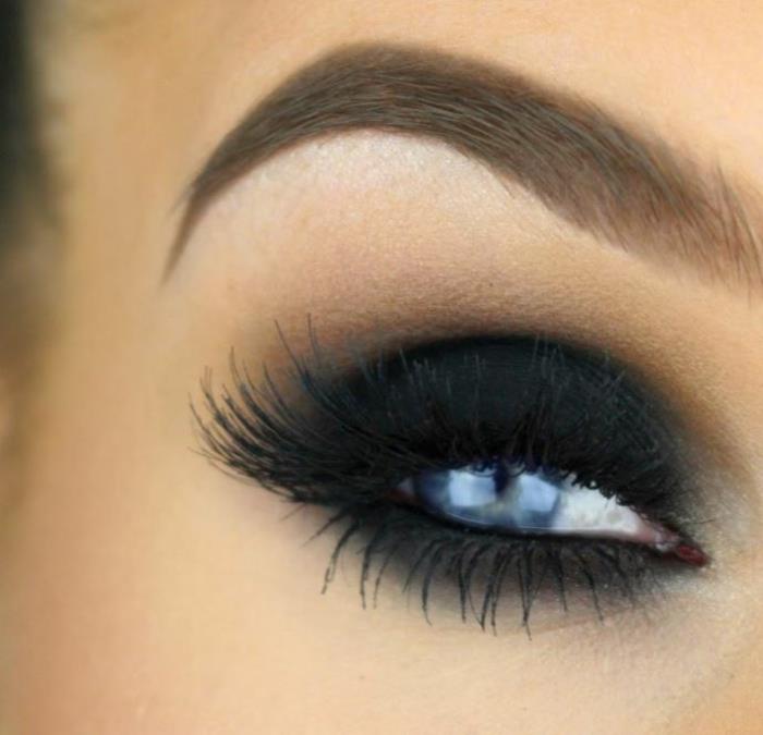 smokey eyes μακιγιάζ οδηγίες μακιγιάζ συμβουλές μακιγιάζ καφέ μάτια κλείνουν