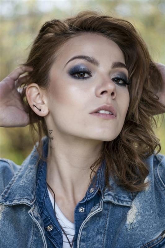 smokey eyes μακιγιάζ οδηγίες μακιγιάζ συμβουλές μακιγιάζ καστανά μάτια βήμα βήμα στη σκηνή2