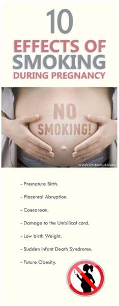 rūkymas nėštumo metu