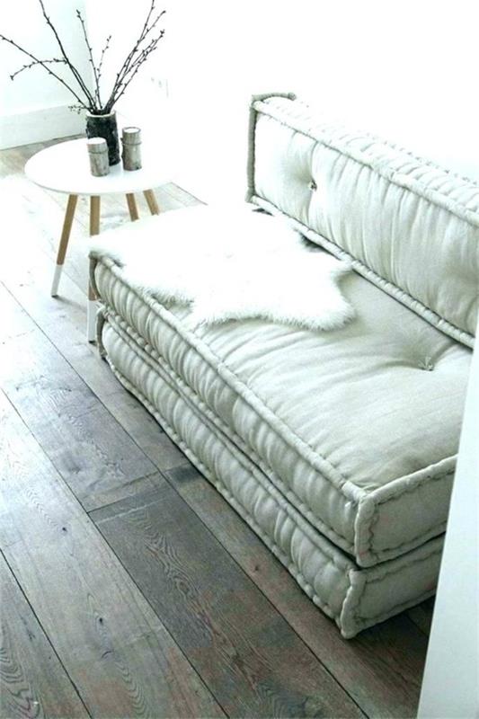 καναπές από μαξιλάρια δαπέδου στρώματα