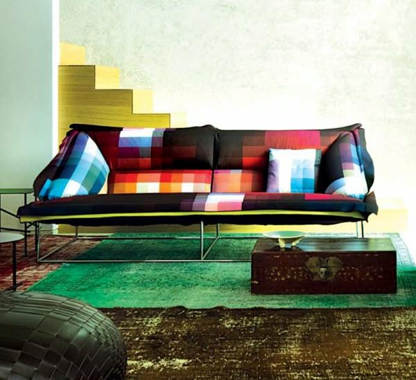 καναπές με pixel καναπέ με λειτουργία relax
