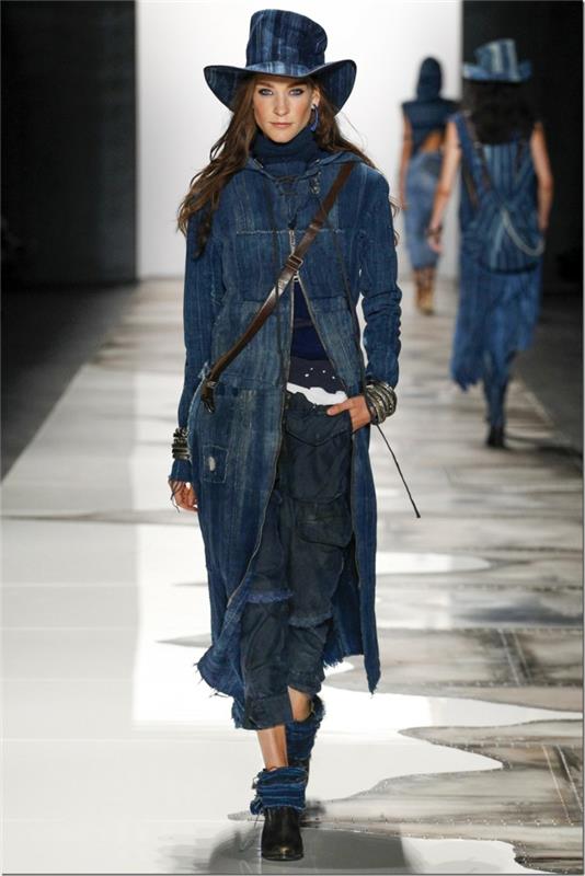 καλοκαιρινή μόδα γυναίκες μόδες κυρίες greg lauren 2016 μακρύ παλτό μαύρο παντελόνι στενοχωρημένο τζιν