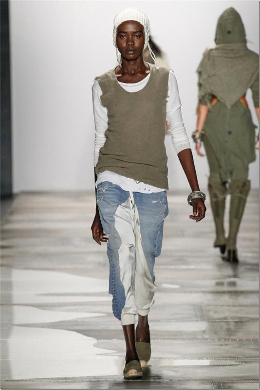 καλοκαιρινή μόδα γυναίκες μόδες κυρίες greg lauren 2016 πουλόβερ τζιν παντελόνι