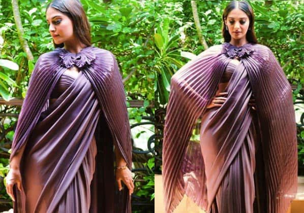 Sonam Kapoor Mor Saree