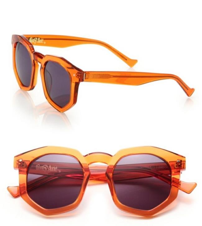 γυαλιά ηλίου-καρέ-γυαλιά-πλαίσια-πεξιγκλάς-διαφανές-πορτοκαλί-ζωδιακό-λιοντάρι
